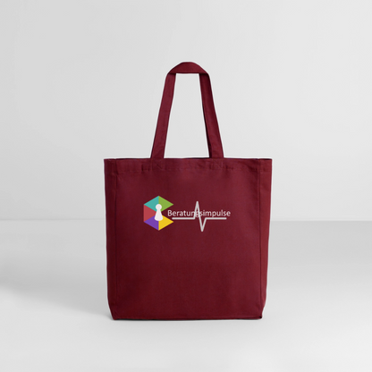 Fan - Tasche: Beratungsimpulse - Burgunderrot