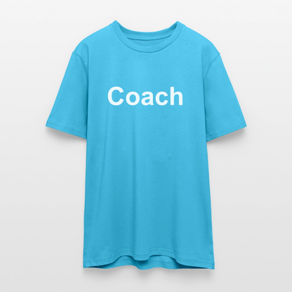 T-Shirt: Coach - Aquablau