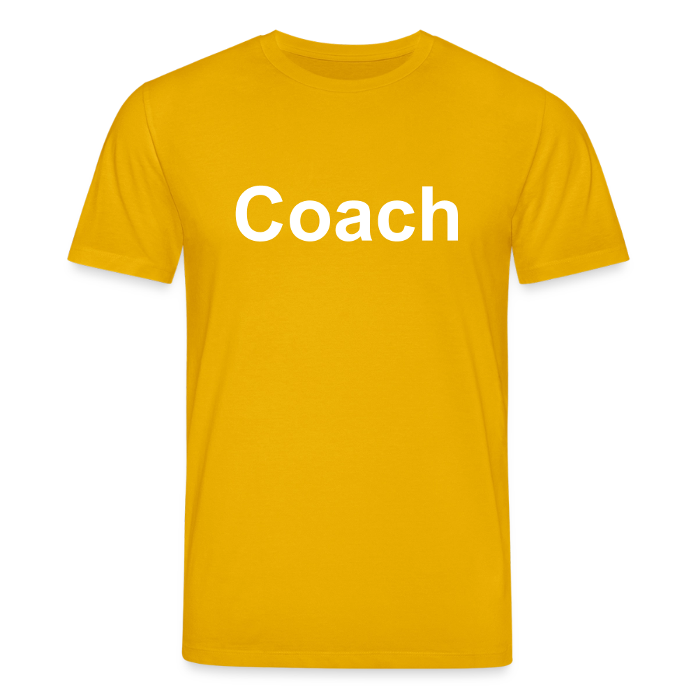 T-Shirt: Coach - Spektralgelb