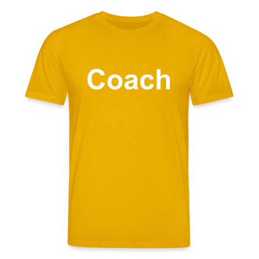T-Shirt: Coach - Spektralgelb