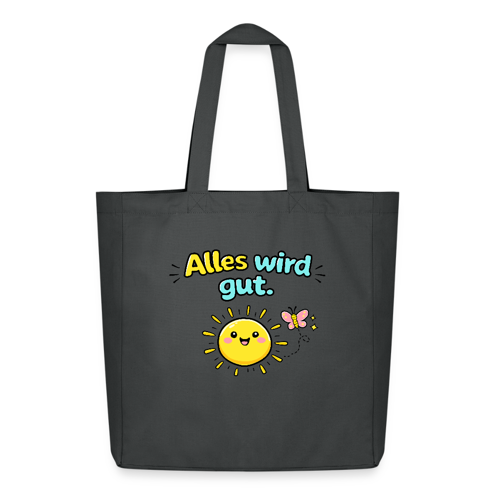 Tasche: Alles wird gut - Anthrazit