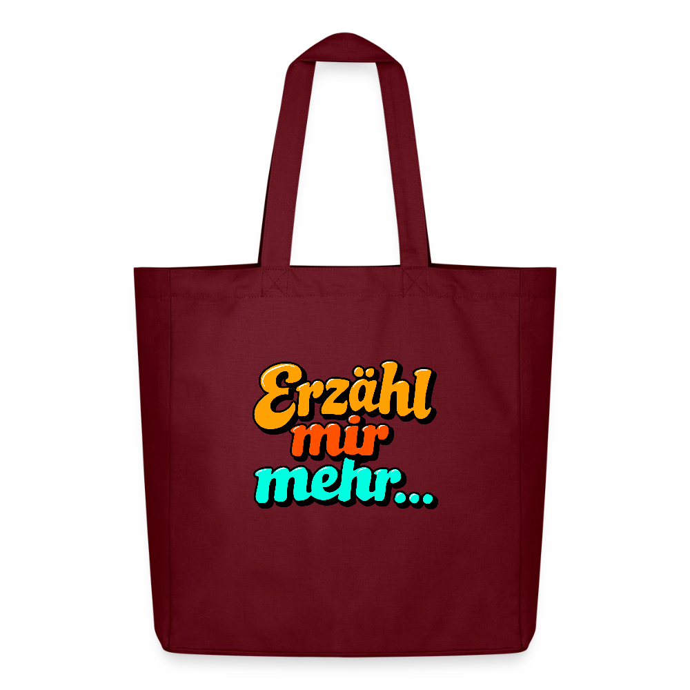 Tasche: Erzähl mir mehr... - Burgunderrot