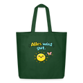 Tasche: Alles wird gut - Flaschengrün