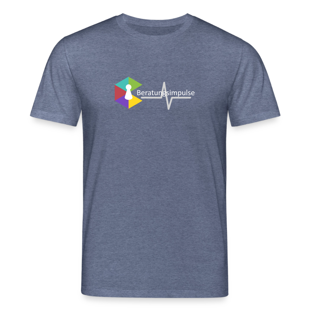 Beratungsimpulse Fan T-Shirt - Dunkelblau meliert