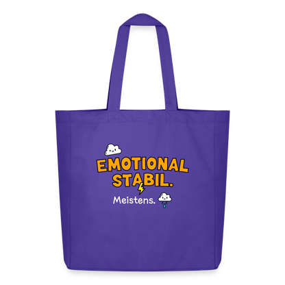 Tasche: Emotional stabil. - Purple Love 