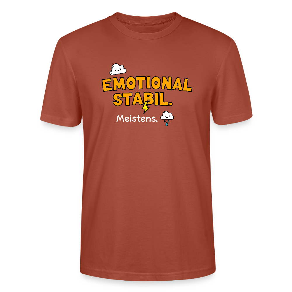 Emotional Stabil - T-Shirt - Terrakotta