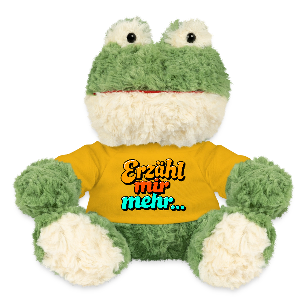 Kuscheltier: Frosch - Erzähl mir mehr - Sonnengelb