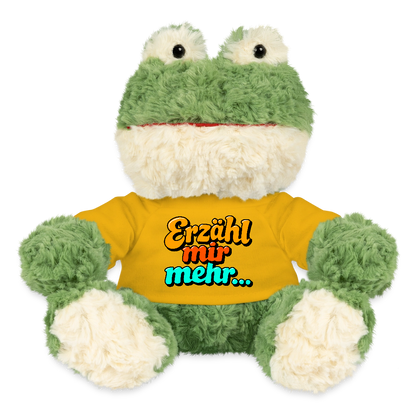 Kuscheltier: Frosch - Erzähl mir mehr - Sonnengelb