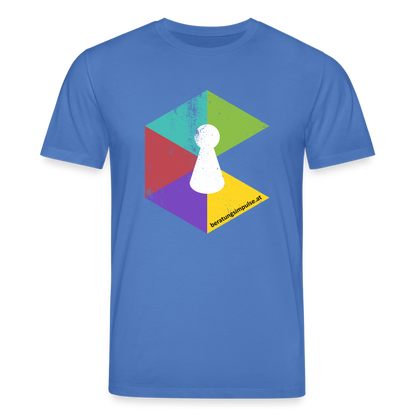 T-Shirt: Beratungsimpulse Logo - rough - Achtsames Blau