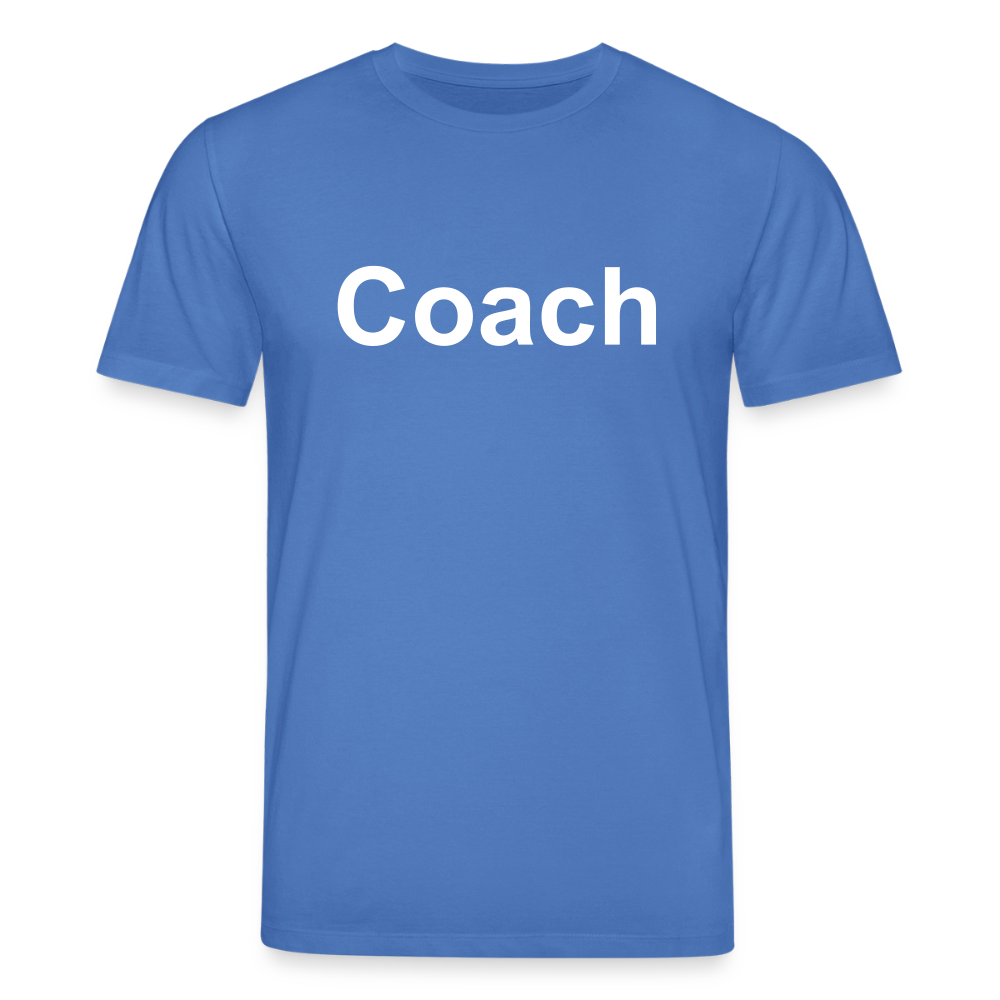 T-Shirt: Coach - Achtsames Blau
