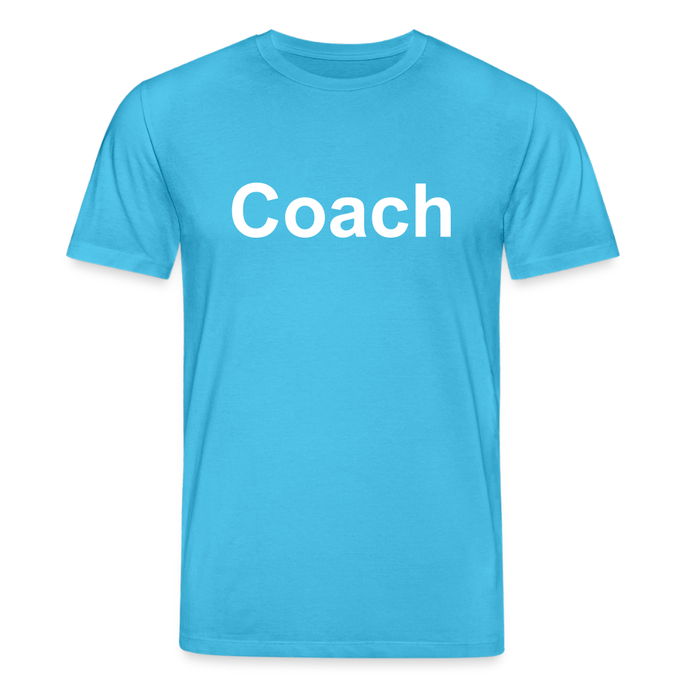 T-Shirt: Coach - Aquablau