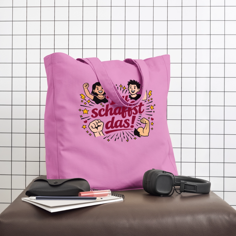 Tasche: Du schaffst das! - Pink