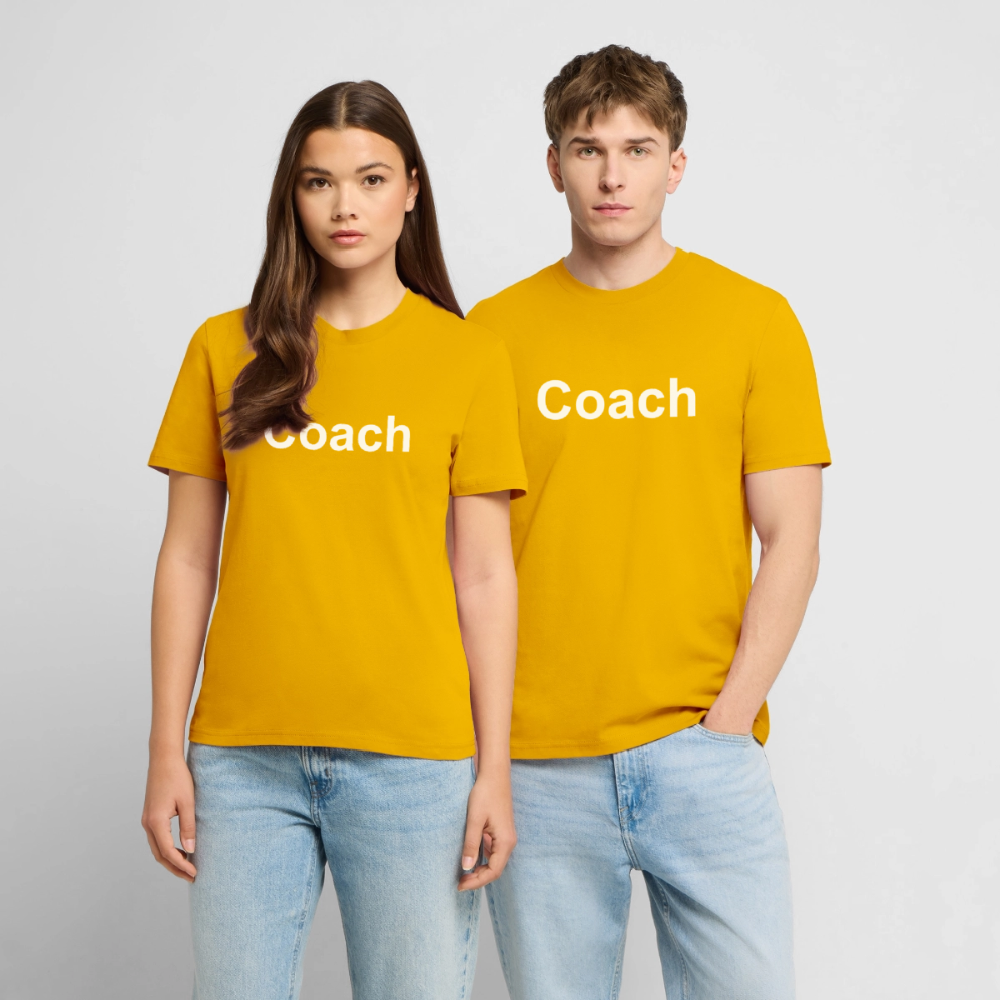 T-Shirt: Coach - Spektralgelb