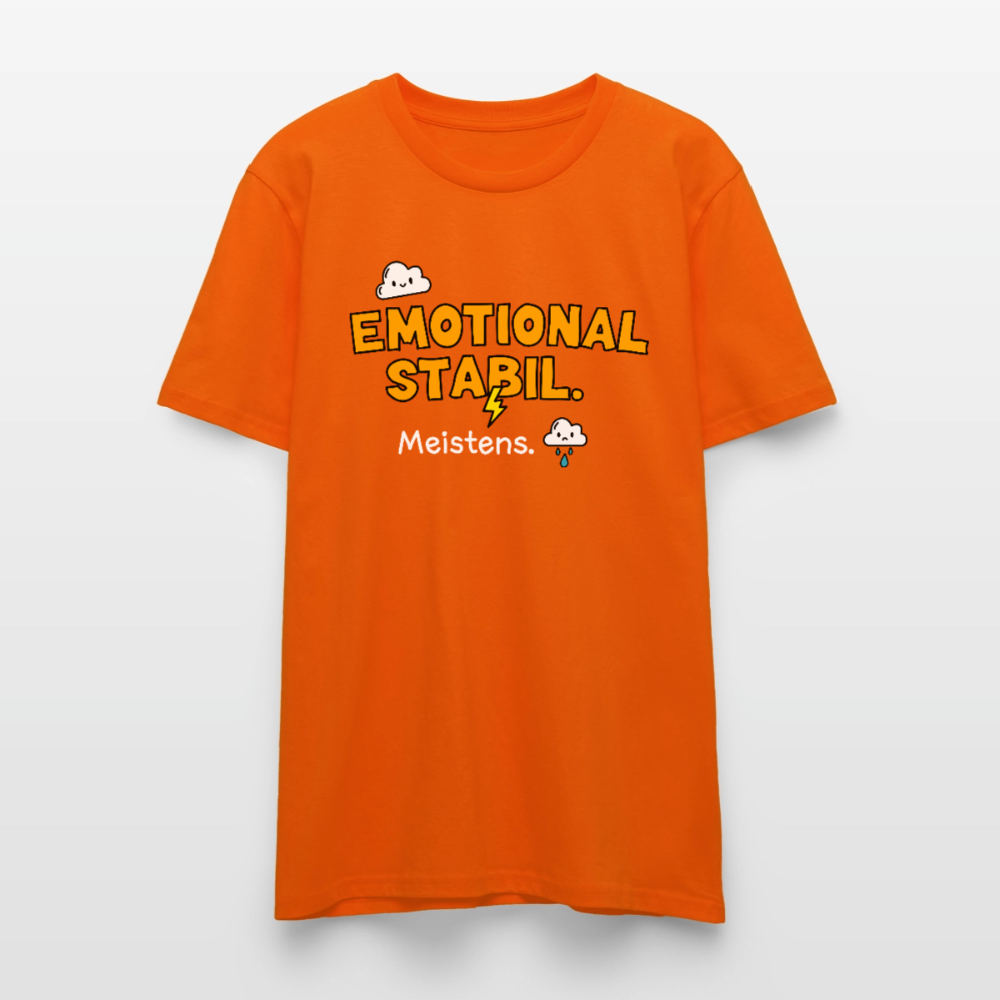 Emotional Stabil - T-Shirt - Tieforange