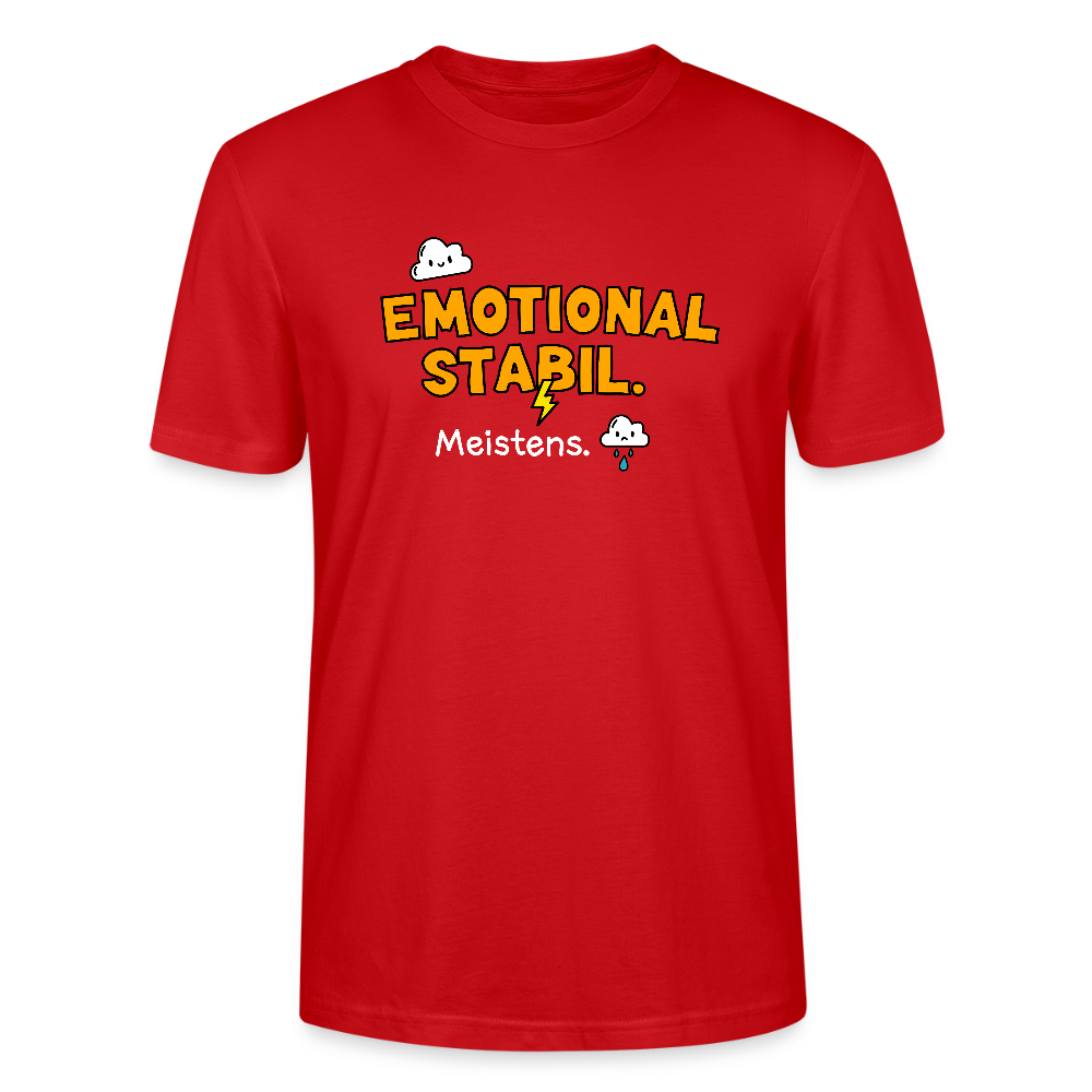 Emotional Stabil - T-Shirt - Rot