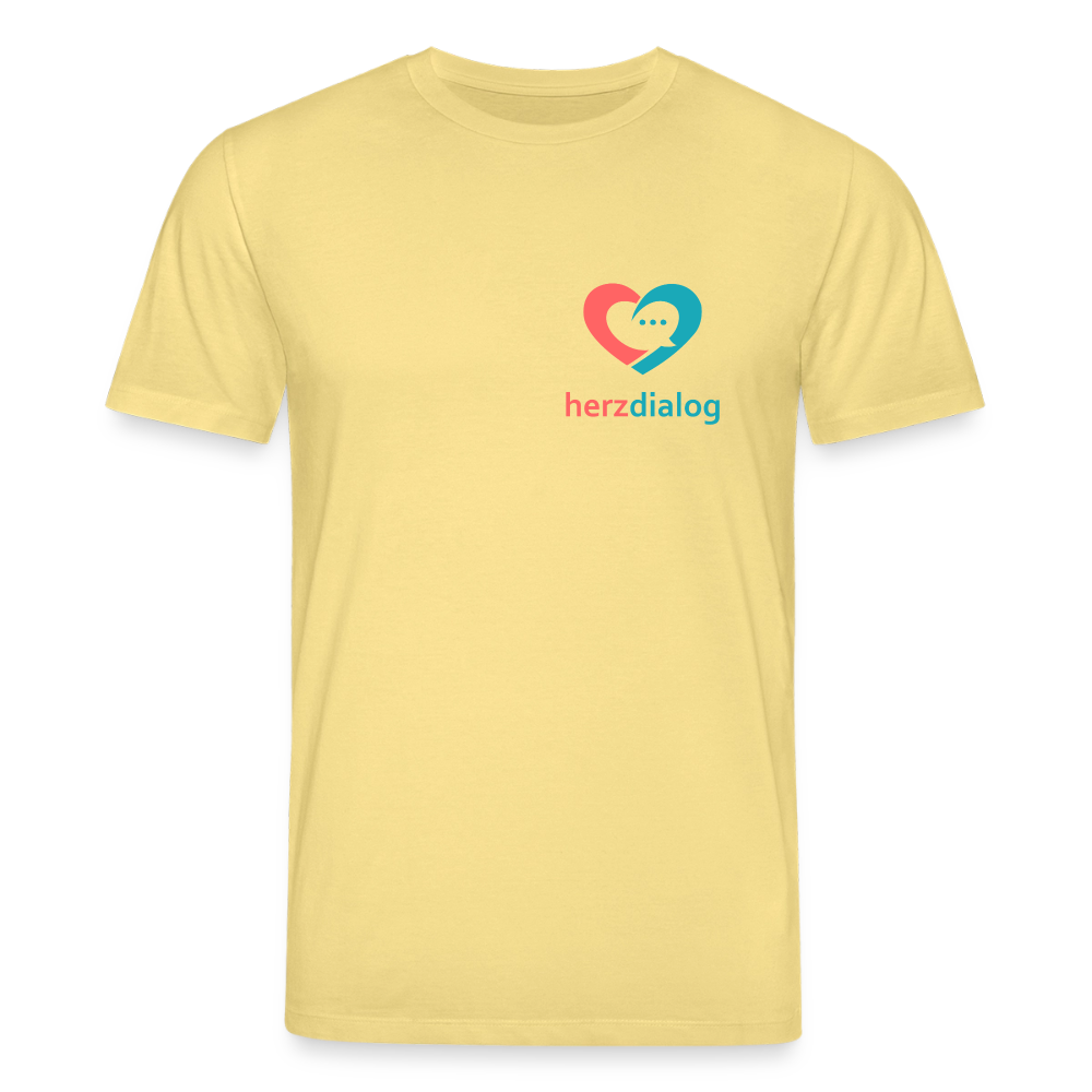 Herzdialog | Unisex Bio-T-Shirt - Gelb Viva 