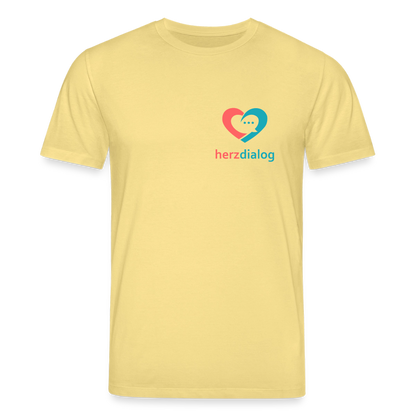 Herzdialog | Unisex Bio-T-Shirt - Gelb Viva 