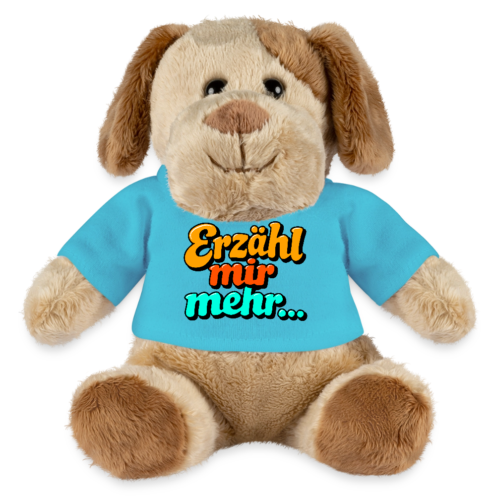 Kuscheltier: Hund - Erzähl mir mehr... - Atollblau