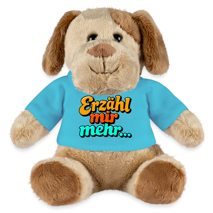 Kuscheltier: Hund - Erzähl mir mehr... - Atollblau