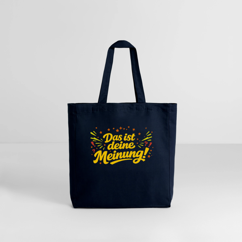Tasche: Das ist deine Meinung! - Navy