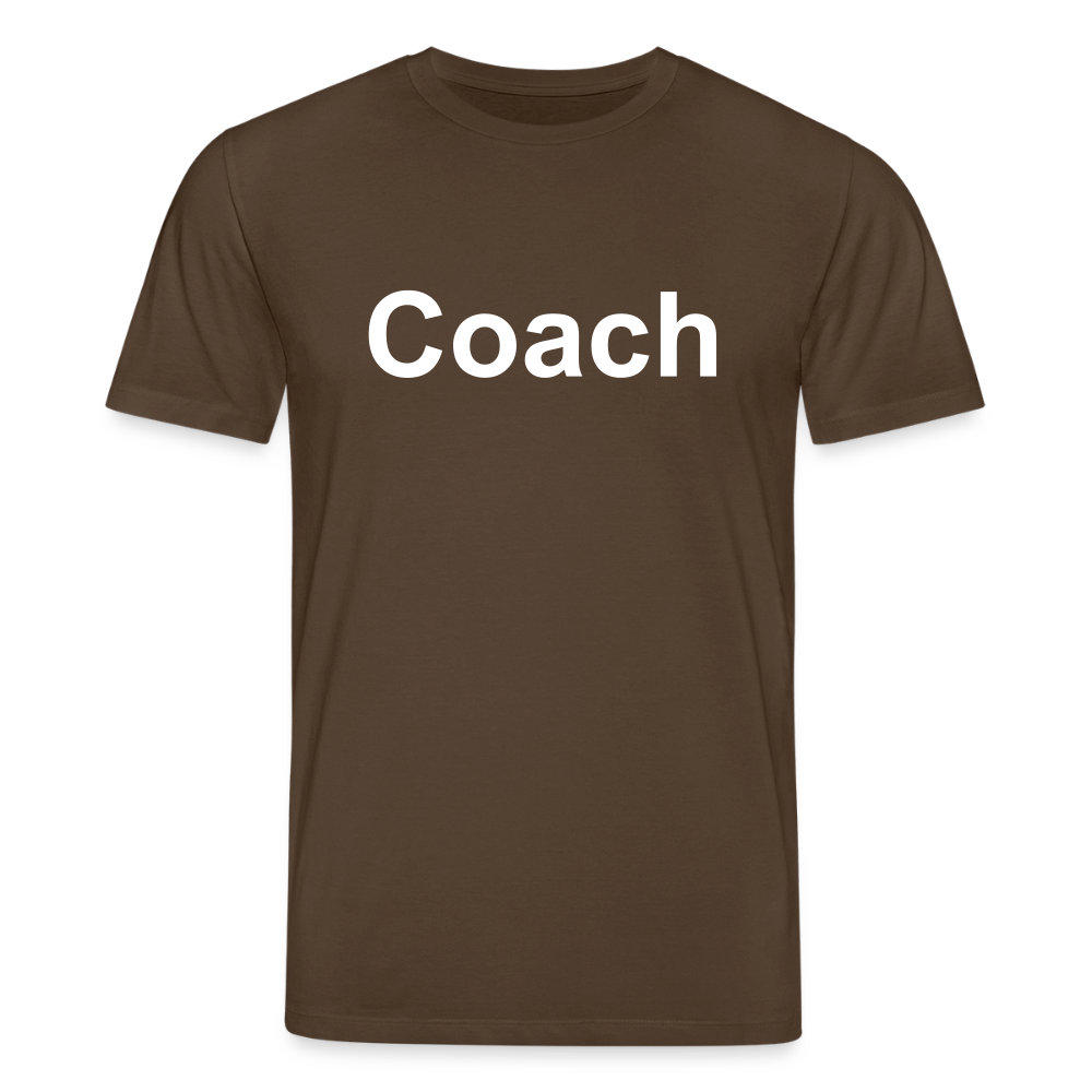 T-Shirt: Coach - Dunkelbraun