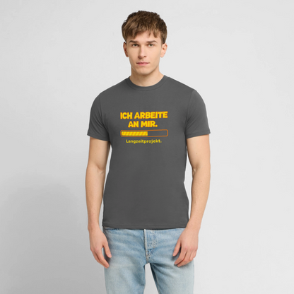 Ich arbeite an mir. T-Shirt - Anthrazit