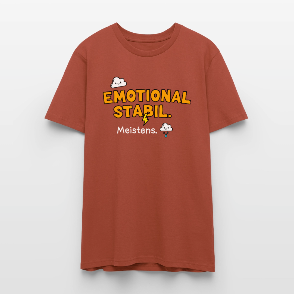 Emotional Stabil - T-Shirt - Terrakotta