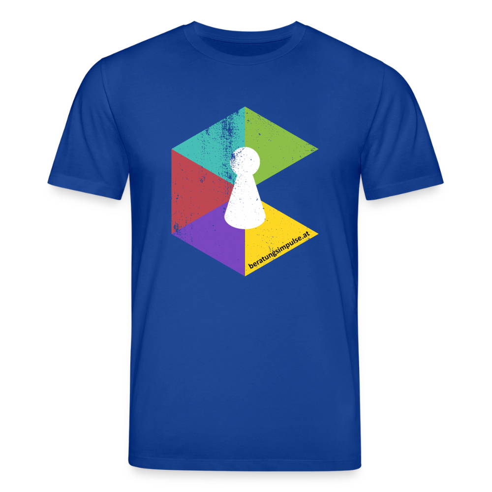 T-Shirt: Beratungsimpulse Logo - rough - Dunkelblau