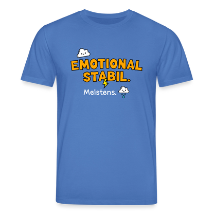T-Shirt: Emotional stabil - Achtsames Blau
