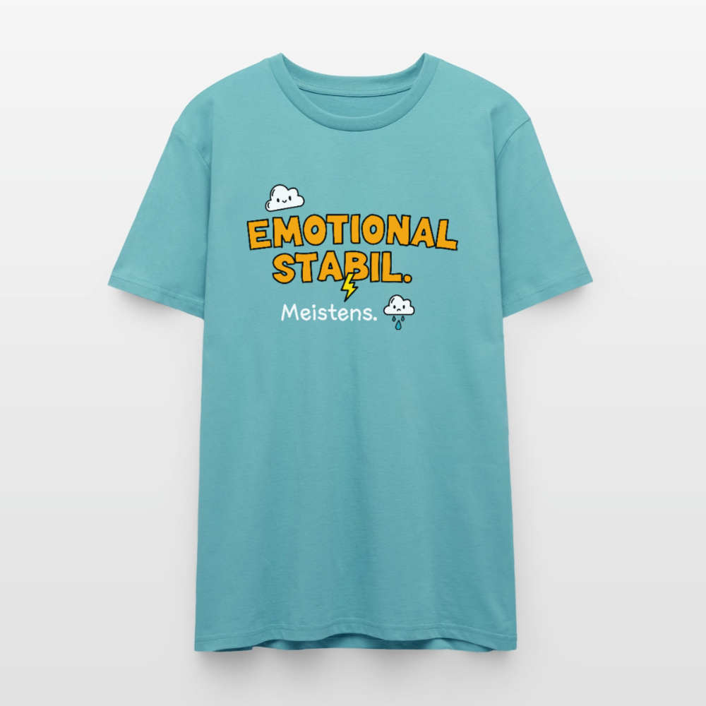 Emotional Stabil - T-Shirt - Pastelltürkis