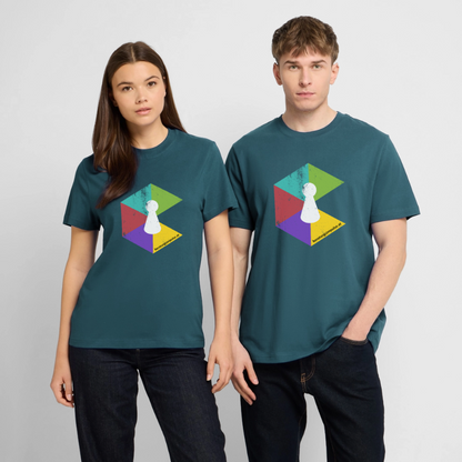 T-Shirt: Beratungsimpulse Logo - rough - Dunkles Petrol