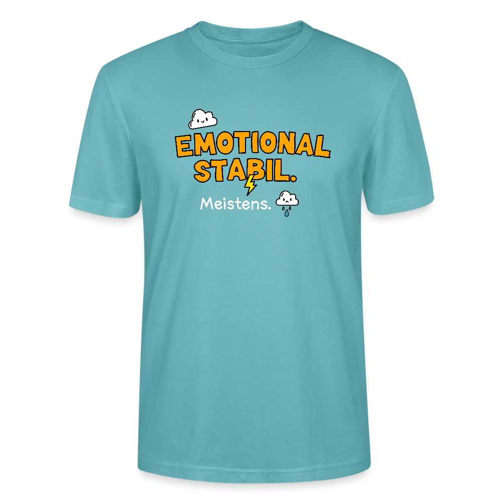 Emotional Stabil - T-Shirt - Pastelltürkis