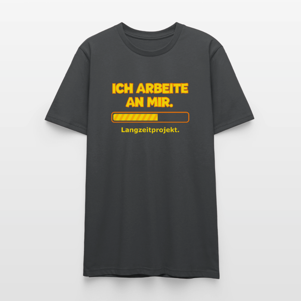 Ich arbeite an mir. T-Shirt - Anthrazit