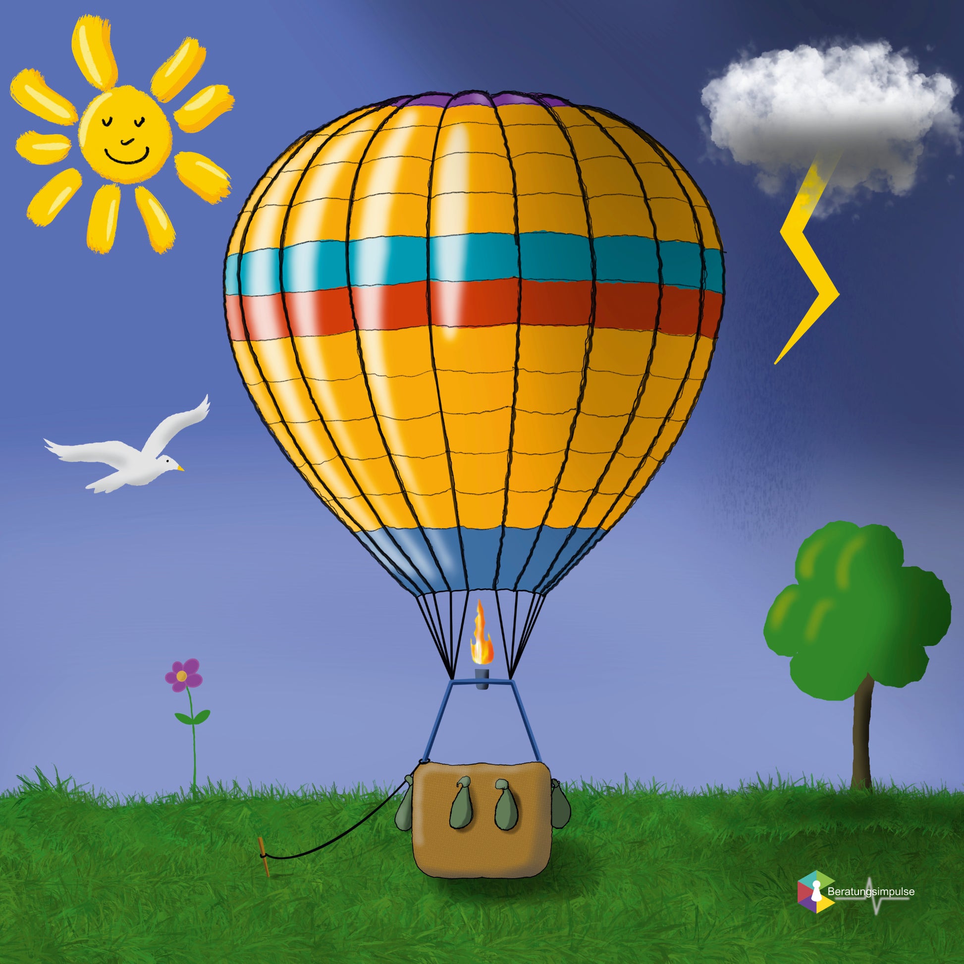 Coaching Plane Balloonfahrt