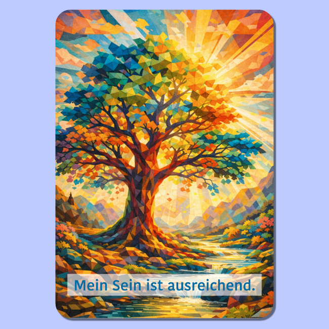 Kartenset: 52 Affirmationen