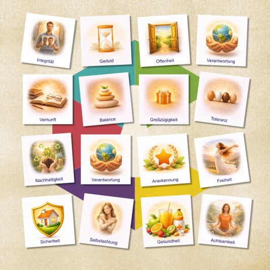 Coaching Karten: Wertekarten, Coaching Cards