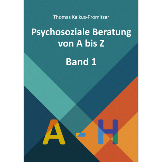 Buchcover "Psychosoziale Beratung von A bis Z, Band 1"